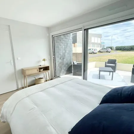 T3 Neuf Archi Cocooning Terrasse Face A La Apartment Ploemeur